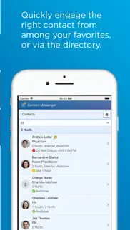careaware connect messenger iphone screenshot 1