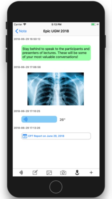 Screenshot #2 pour Clinical Field Notes
