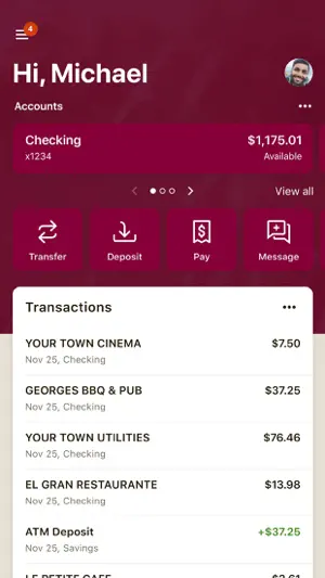 The Union Bank Mobile screenshot 2