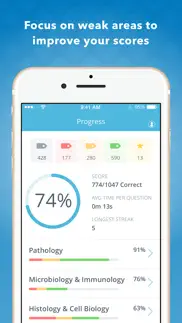 usmle step 1 mastery iphone screenshot 1