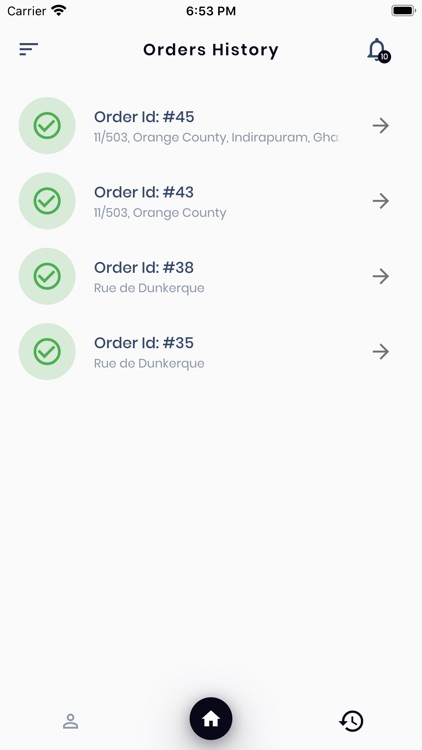 Restaurants Delivery App