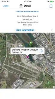 u.s. museum locator iphone screenshot 3