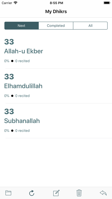 Screenshot #2 pour sufi: dhikr & tasbeeh counter