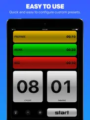 tabata pro hiit interval timer ipad images 4