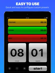 Tabata Pro HIIT Interval Timer ipad bilder 3
