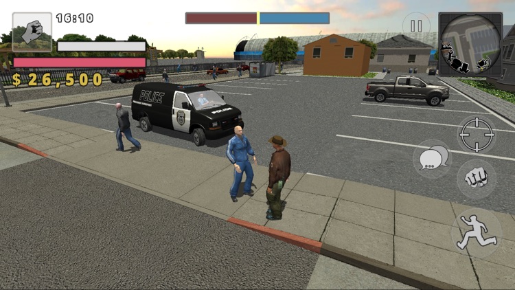 Police Cop Simulator. Gang War