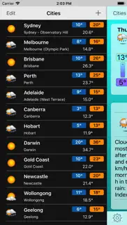 oz weather plus iphone screenshot 4