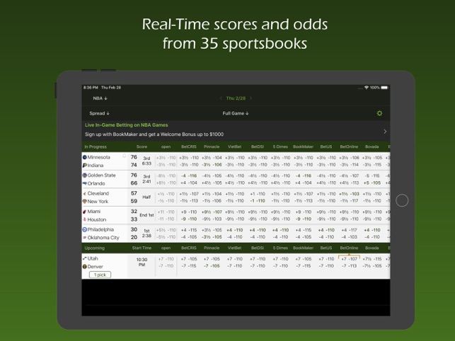 Live Scores and Odds on the App Store