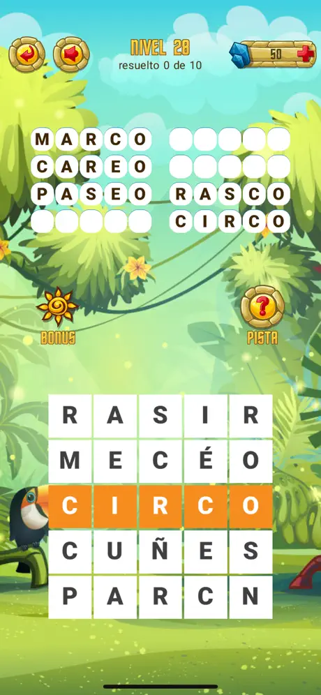 Tesoro de Palabras