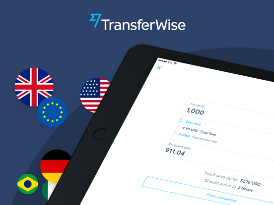 TransferWise screenshot