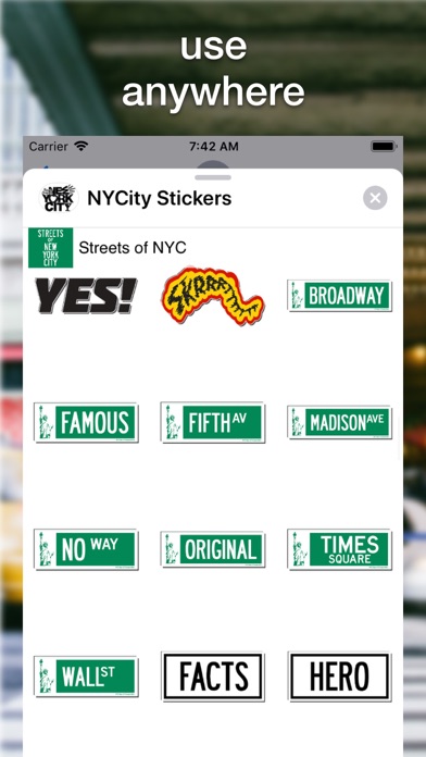 NYCity Stickersのおすすめ画像5