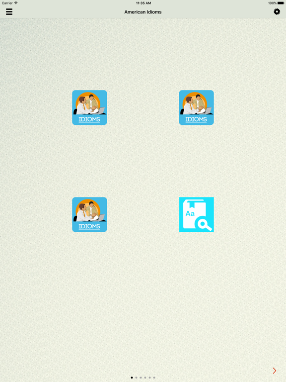 Screenshot #5 pour English Idioms Slangs Training