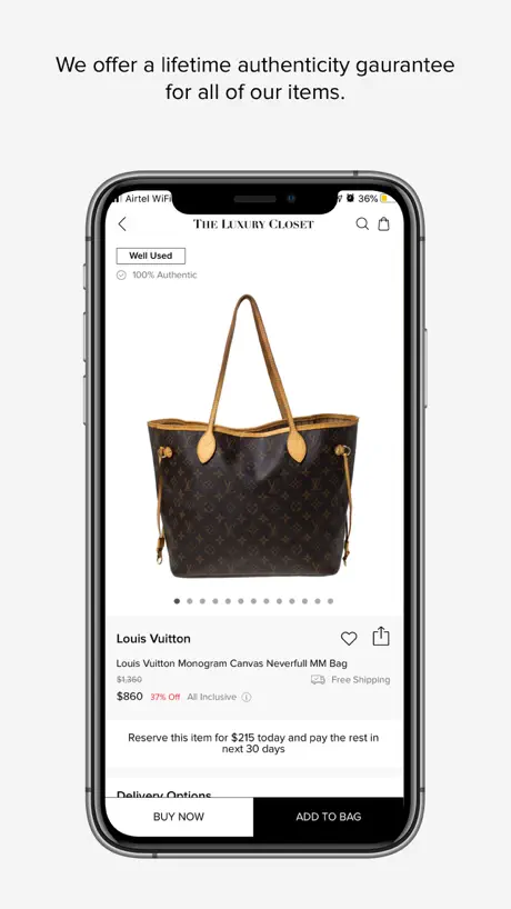 The Luxury Closet - Buy & Sell