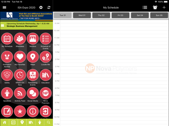 Screenshot #5 pour ISA Mobile Events