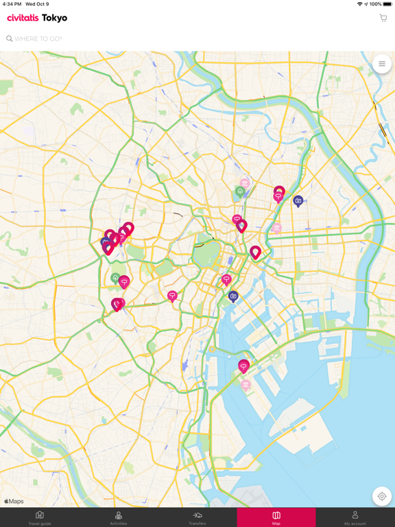 Tokyo Guide by Civitatis.com iPad screenshot 4 - Travel app
