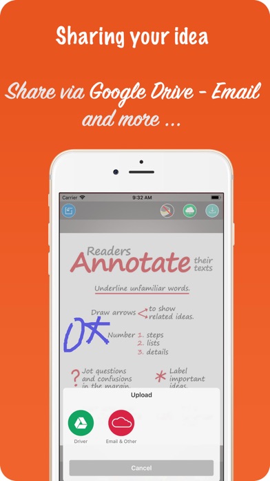 Screenshot #3 pour Annotation - hand writing idea