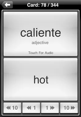 Game screenshot Learn Spanish Words Flashcards apk