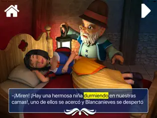 Captura 4 Blancanieves - Libro y Juegos iphone