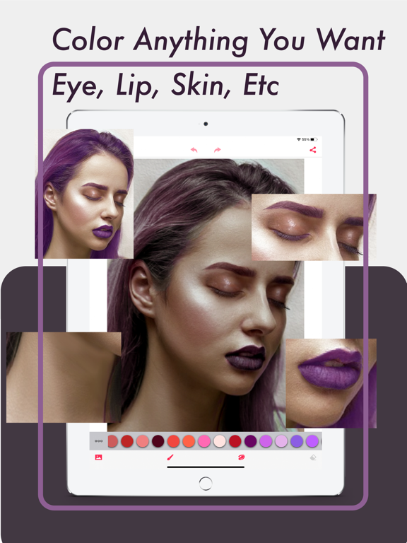 Screenshot #6 pour Hair Color Changer .