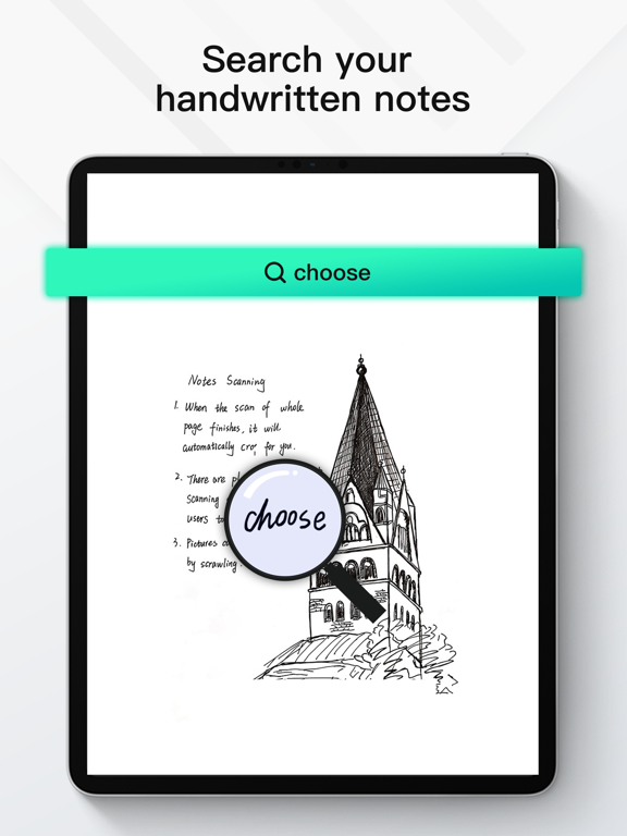 Elfinbook - Scanner & OCR iPad screenshot 5 - Productivity app