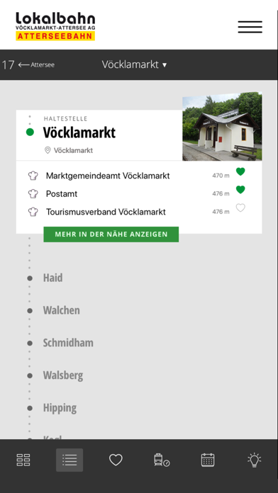 Atterseebahn App Screenshot