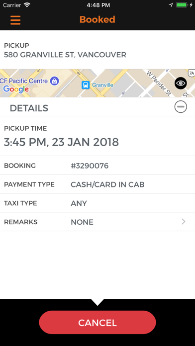 Vancouver Taxi Vancouver Screenshot