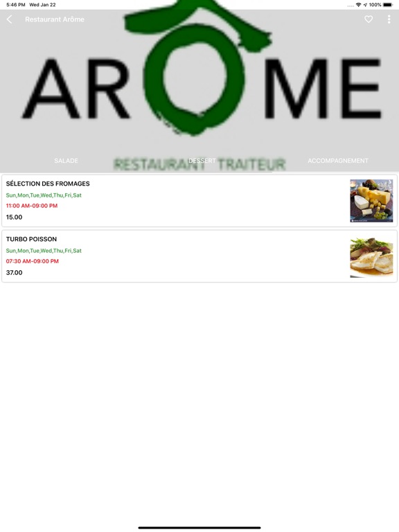 Screenshot #5 pour Afri Food User