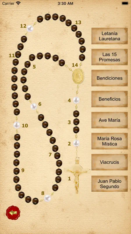 Santo Rosario Católico screenshot 1 of 7