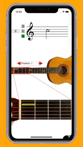 Game screenshot Guitar Note Finder apk