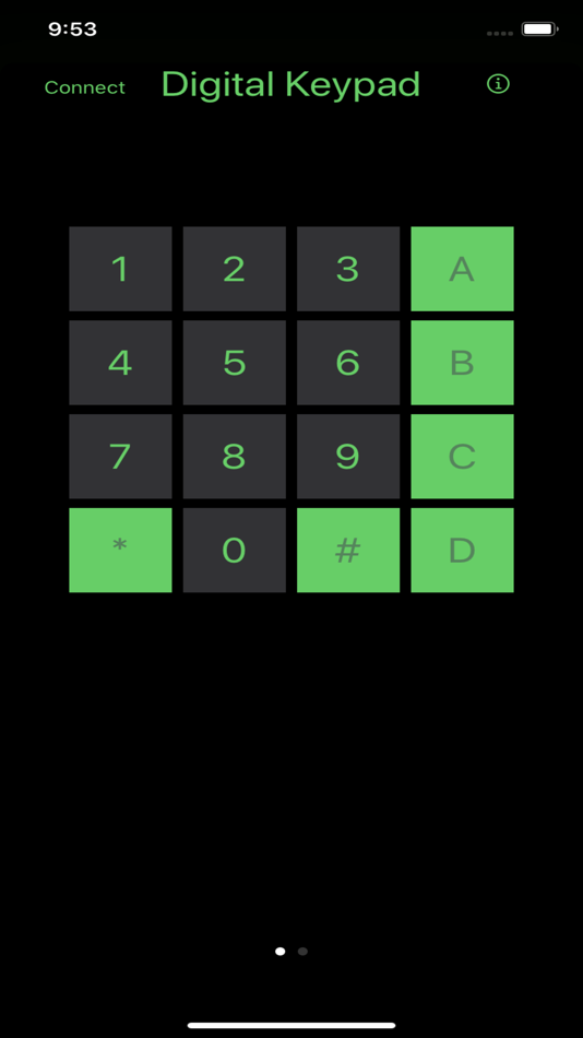 Bluetooth Digital Keypad (iOS) 由: Ari Wasch Bluetooth Digital Keypad (iOS) 由: Ari Wasch