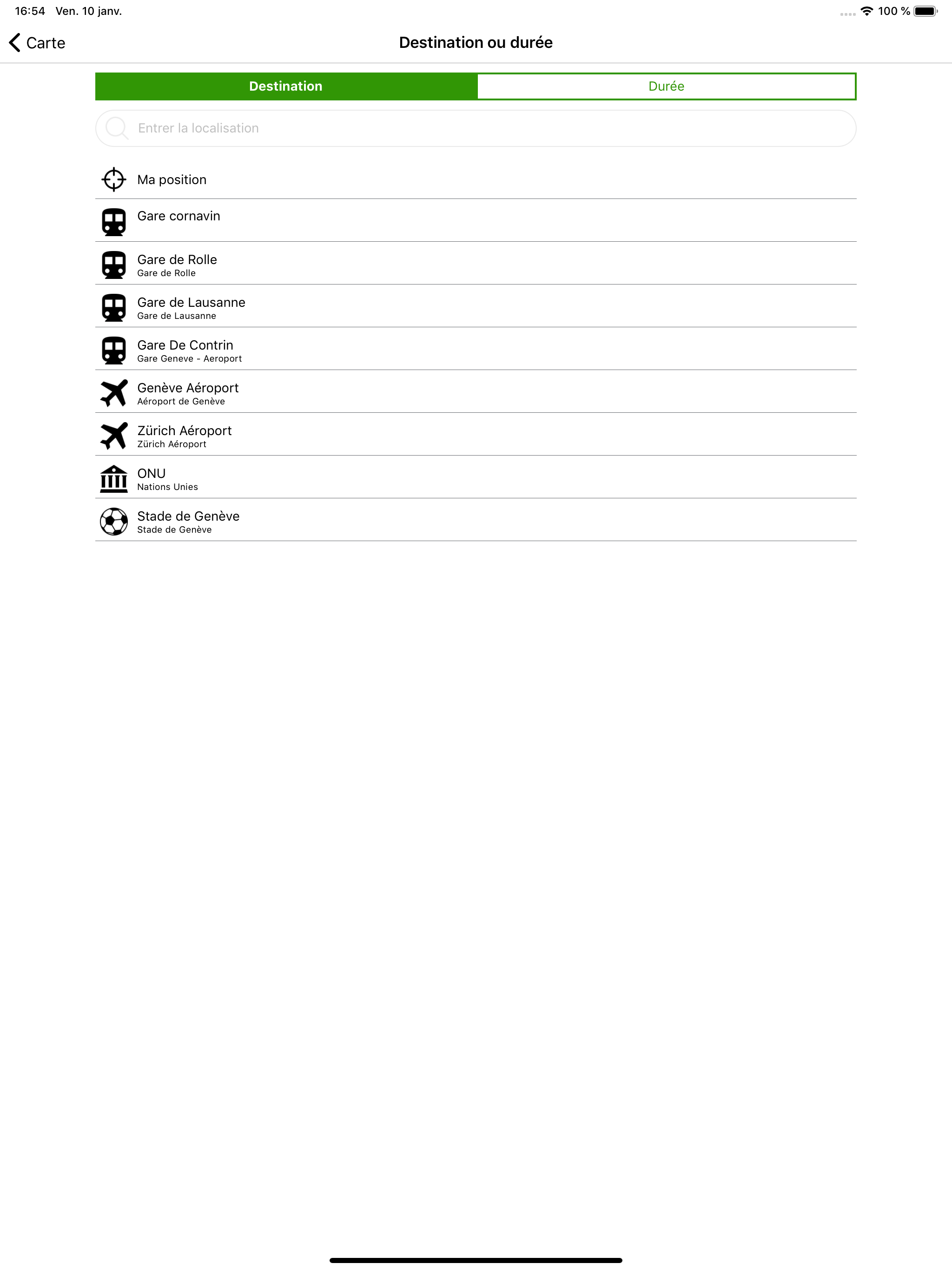 Blue Chauffeurs privés screenshot 4