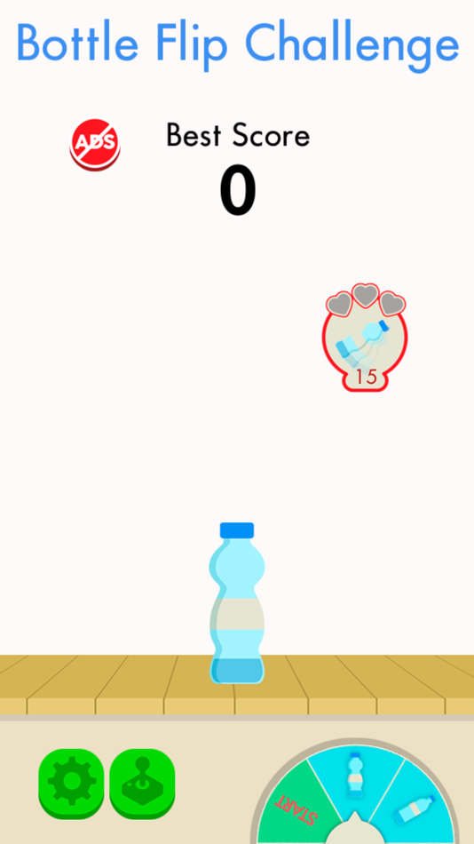 #5. Bottle Flip Challenge - PANDA (iOS) 由: Pupgam Studios