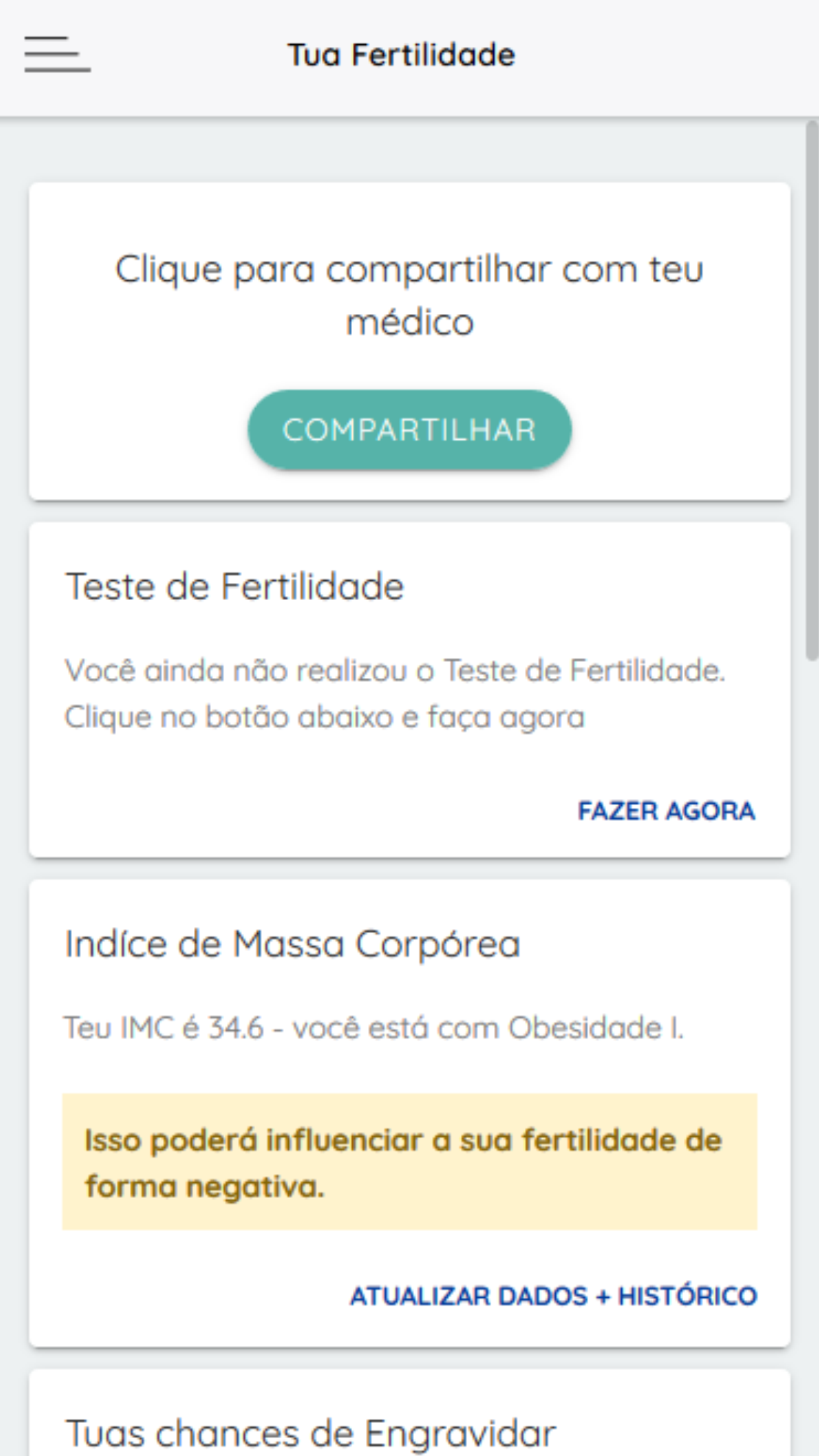 Teste de Fertilidade