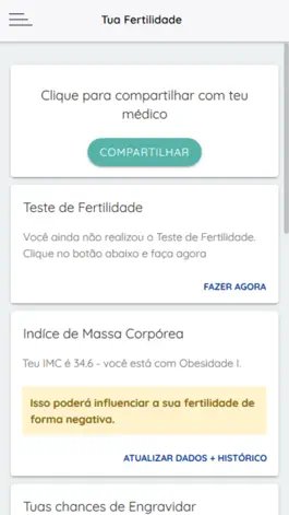 Game screenshot Teste de Fertilidade mod apk