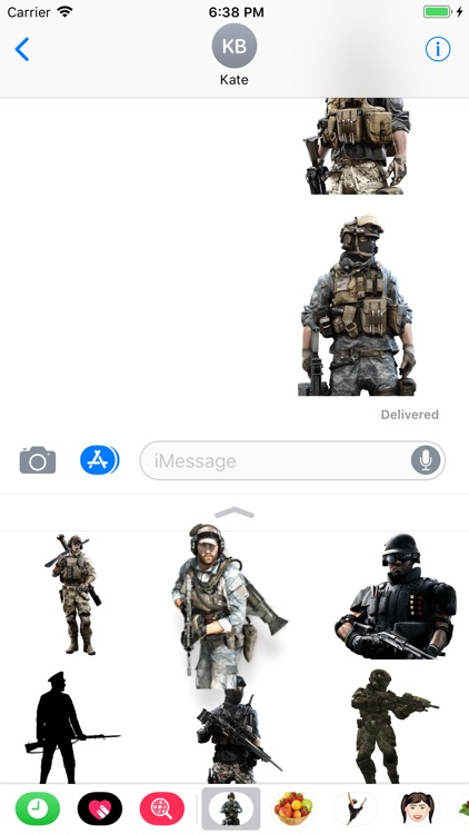 Military Bundle Stickers screenshot-3