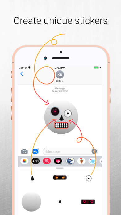 Robot Stickers Maker screenshot 2