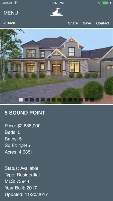 Amelia Island Real Estate Screenshot