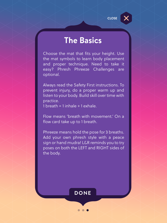 Chi Universe Yoga iPad screenshot 7 - Health & Fitness app