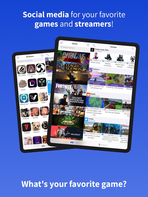 Screenshot #4 pour Game Connect - Twitch Streams