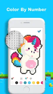 voxel: pixel art coloring iphone screenshot 2