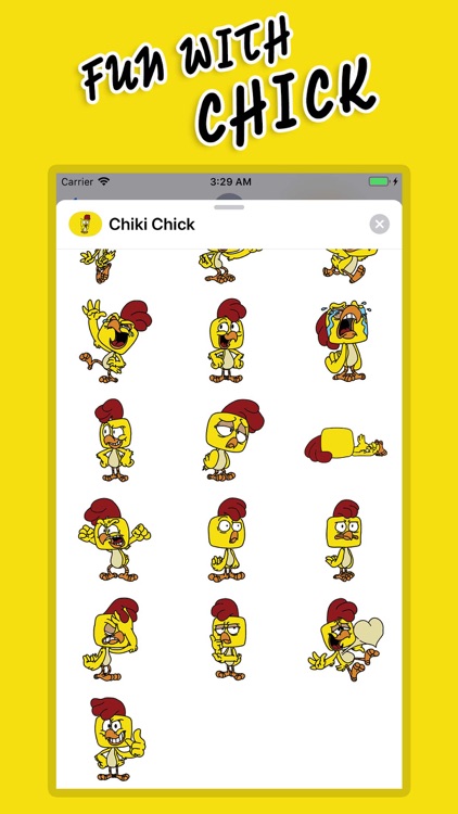 Chiki Chick Stickers screenshot-4