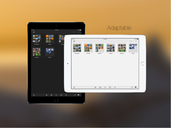 Black Frame iPad screenshot 4 - Photo & Video app