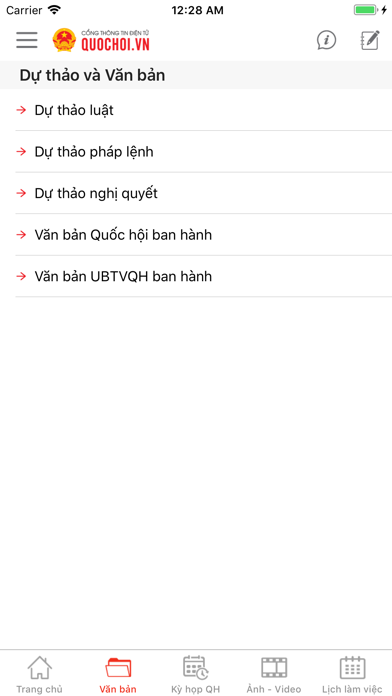 Quốc Hội VN screenshot 4