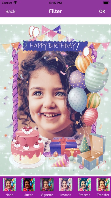 Birthday Photo Frames - Editor