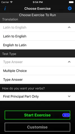 Game screenshot SMART Latin Vocab Tester hack