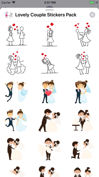 Lovely Couple - Stickers Pack