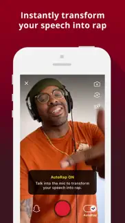 autorap by smule iphone screenshot 1