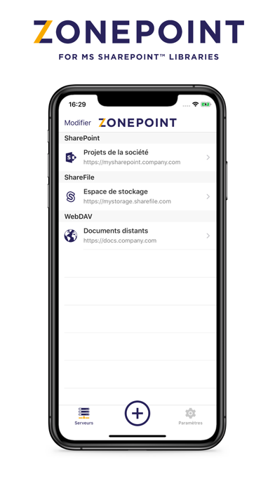 Screenshot #1 pour ZonePoint