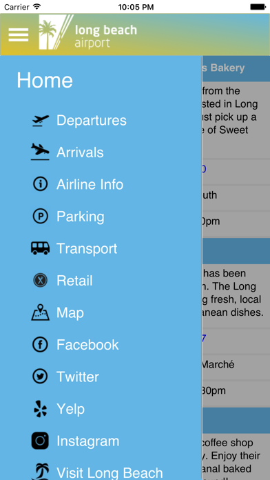 Go Long Beach Airport iPhone screenshot 3 - Travel app