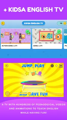 Game screenshot Kidsa English apk